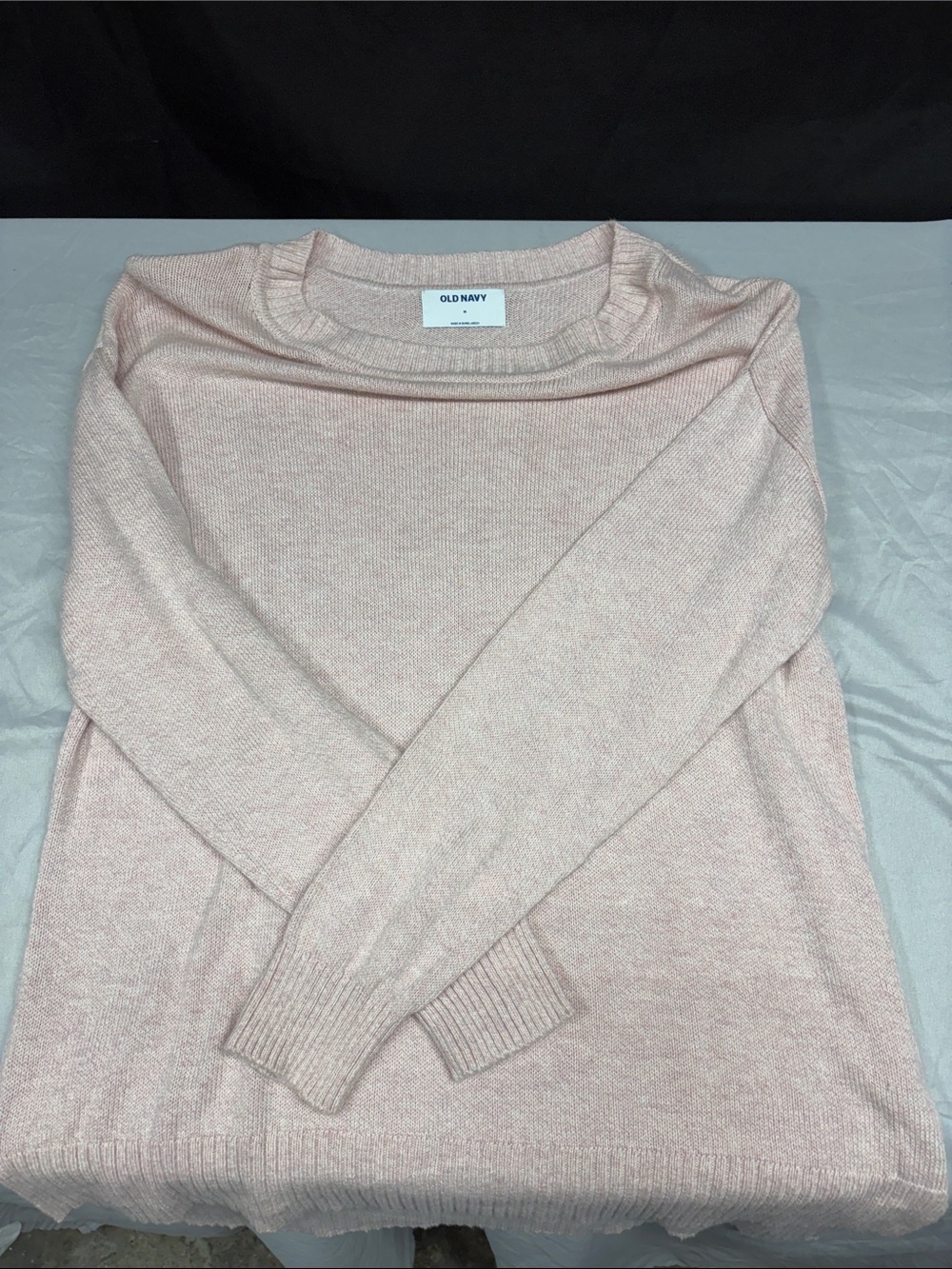 Old Navy Women's Crewneck Sweater - Pale Pink